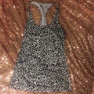 Leopard print tank top